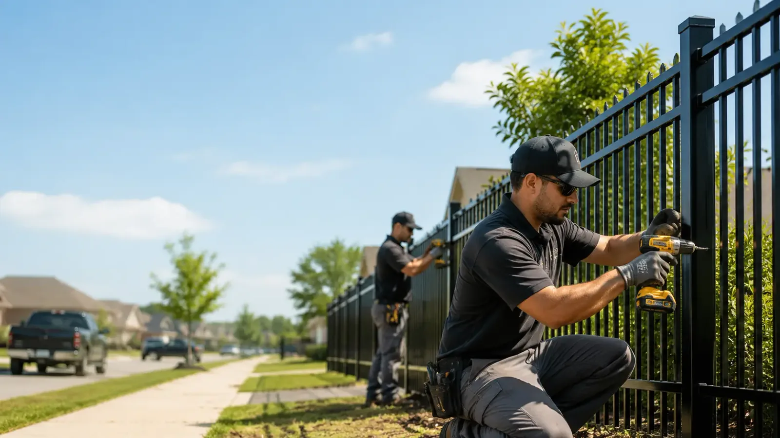 Metal Fence Installation in Versailles, IN